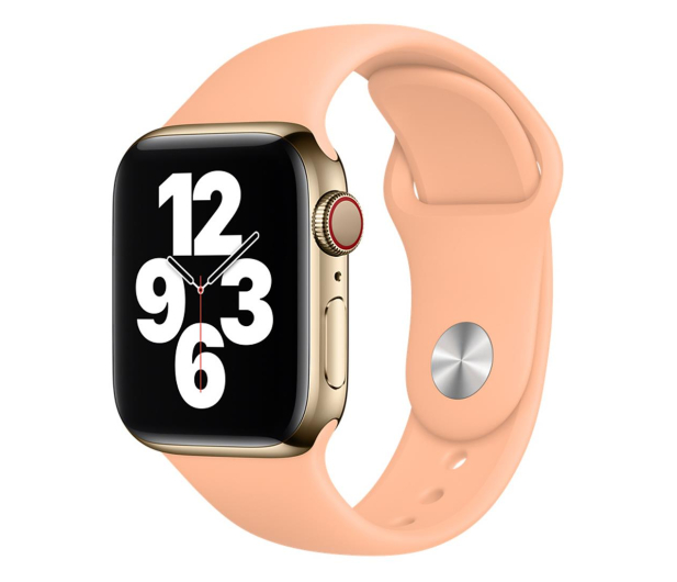 Apple Pasek Sportowy do Apple Watch melonowy - 648832 - zdjęcie